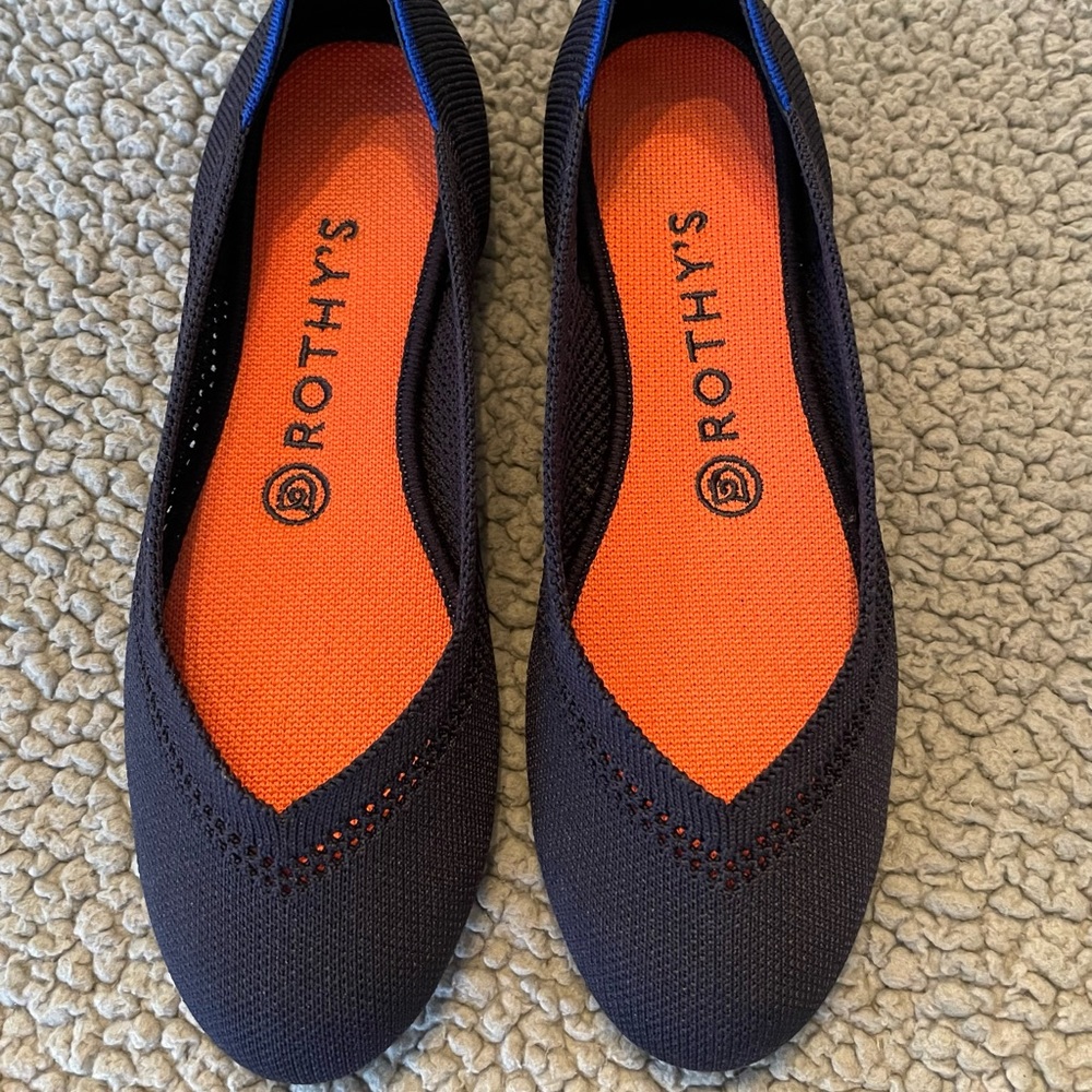 Rothy’s Maritime Lattice Flat, size 7.5